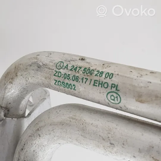 Mercedes-Benz A W177 AMG Air conditioning (A/C) pipe/hose A2478307001