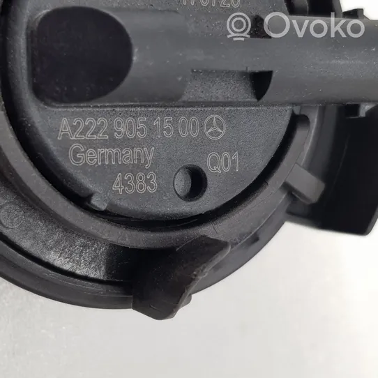 Mercedes-Benz A W177 Sensor impacto/accidente para activar Airbag A2229051500