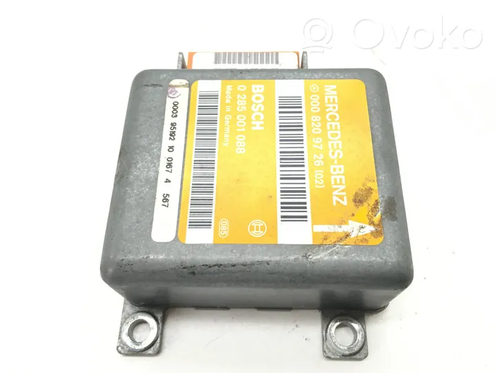 Mercedes-Benz C W202 Gaisa spilvenu vadības bloks 0008209726