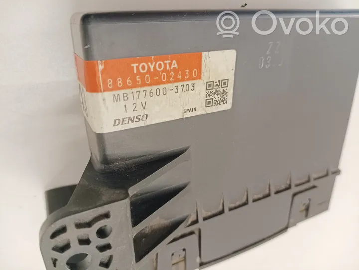Toyota Auris 150 Ilmastoinnin ohjainlaite MB1776003703