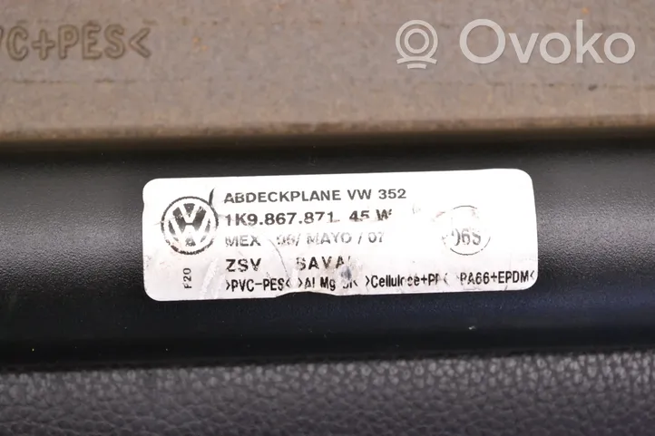 Volkswagen Golf V Plage arrière couvre-bagages 1K9867871
