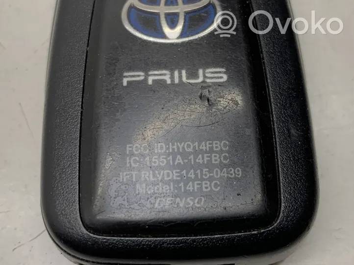 Toyota Prius (XW50) Clé / carte de démarrage 1551A14FBC