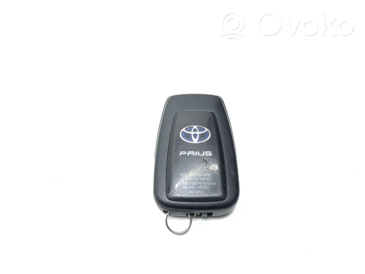 Toyota Prius (XW50) Clé / carte de démarrage 1551A14FBC