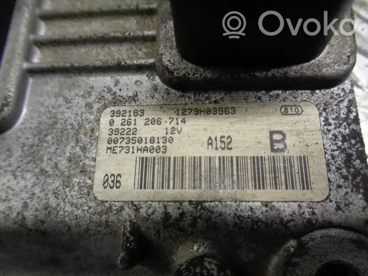 Alfa Romeo 147 Komputer / Sterownik ECU silnika ME731HA003