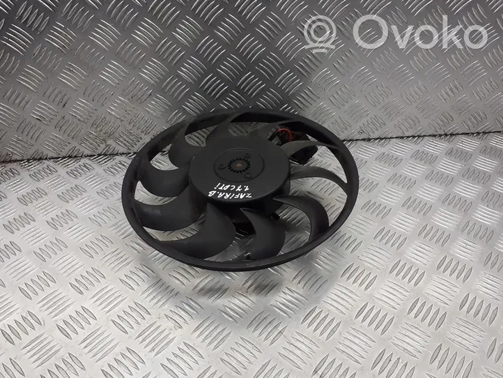 Opel Zafira B Moteur de ventilateur porte avant 24467444