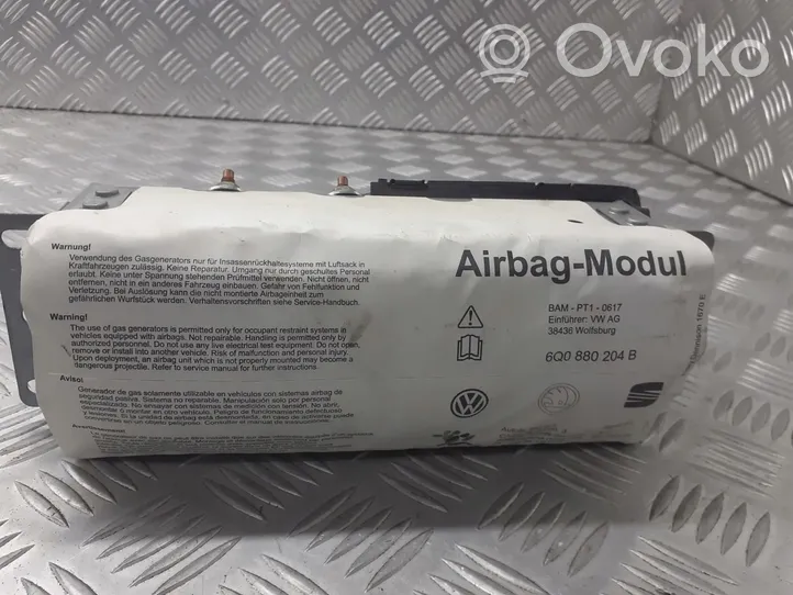 Volkswagen Polo IV 9N3 Airbag de passager 6Q0880204B