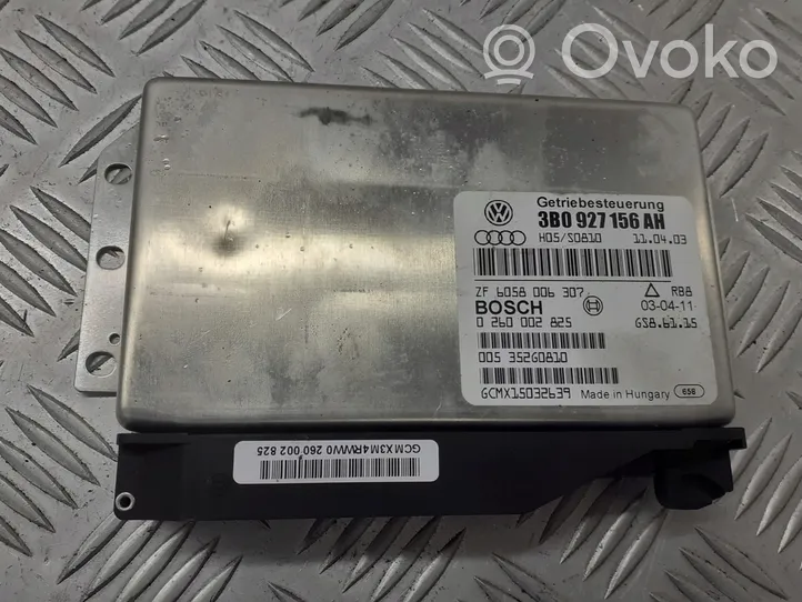 Volkswagen PASSAT B5.5 Module de contrôle de boîte de vitesses ECU 3B0927156AH