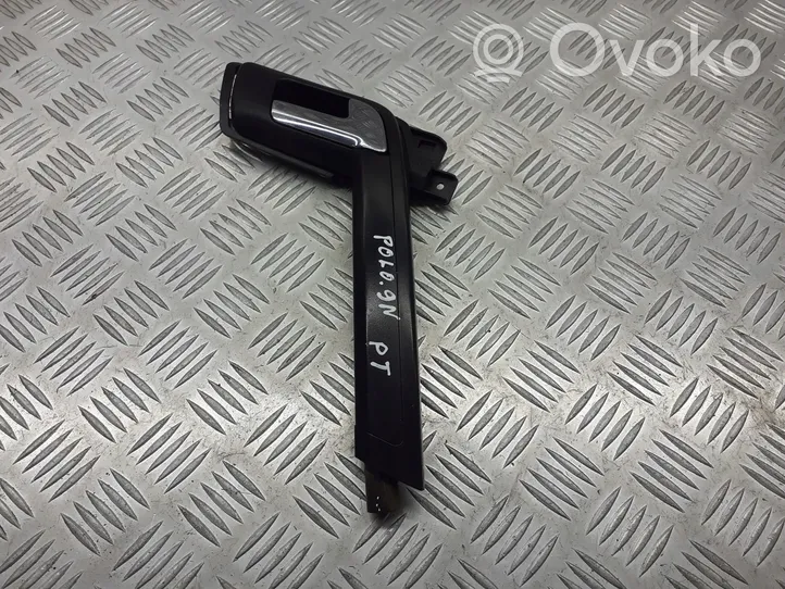 Volkswagen Polo IV 9N3 Rivestimento della maniglia interna per portiera posteriore 6Q0839174C