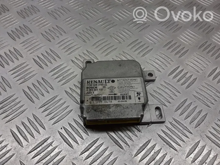 Renault Thalia I Module de contrôle airbag 7700428310G