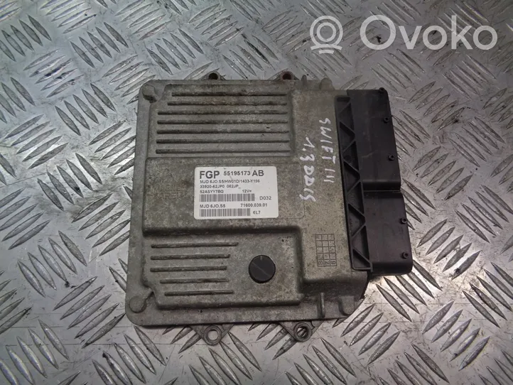 Suzuki Swift Unité de commande, module ECU de moteur 3392062JP0