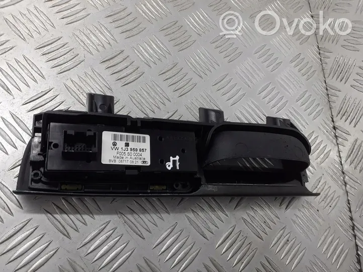 Volkswagen PASSAT B5.5 Support bouton lève vitre porte avant 1J3959857