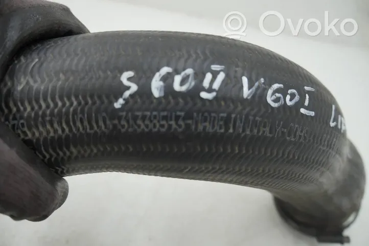 Volvo V60 Tubo flessibile intercooler 31338543