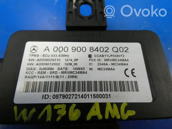 Mercedes-Benz A W176 Sensor Reifendruckkontrolle RDK 