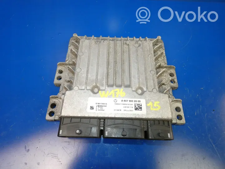 Mercedes-Benz A W176 Sterownik / Moduł ECU A6079002000