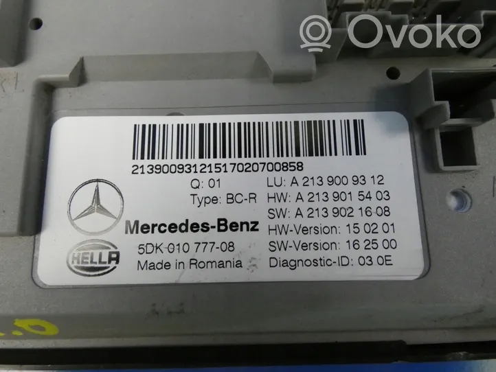 Mercedes-Benz E W213 SAM valdymo blokas A2139009312