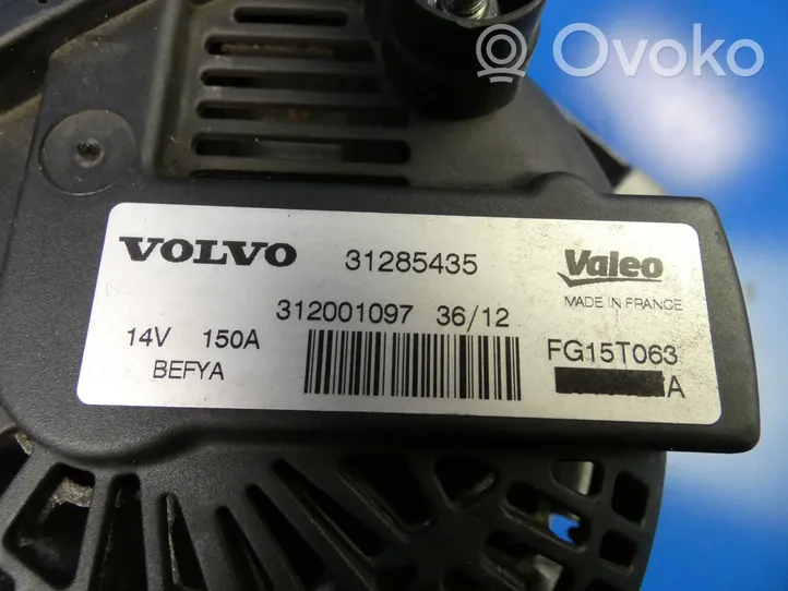 Volvo V40 Generatore/alternatore 31285435