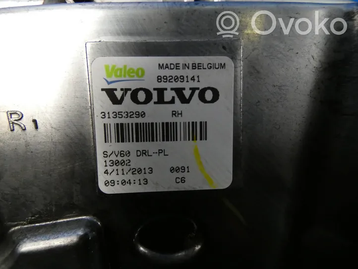 Volvo S60 Etu-/Ajovalo 31353290