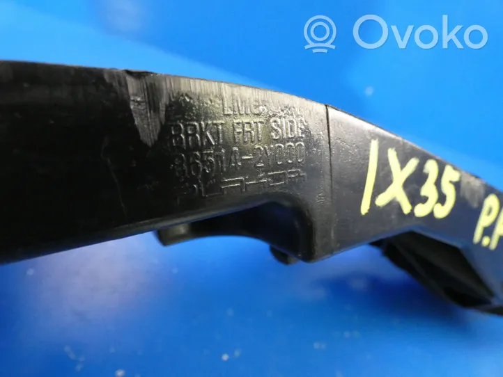 Hyundai ix35 Support de montage de pare-chocs avant 86514-2Y000