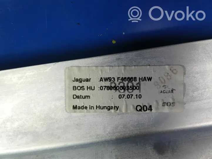 Jaguar XJ X351 Elektrisks aizmugurējā loga aizkars AW93F466681AW