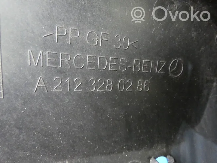 Mercedes-Benz E W212 Rear underbody cover/under tray A2123280286