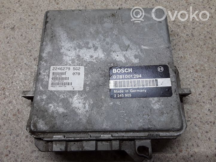 BMW 3 E36 Calculateur moteur ECU 0281001294