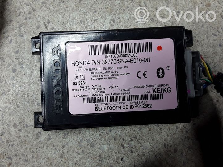 Honda Civic Moduł / Sterownik Bluetooth 39770SNAE010M1