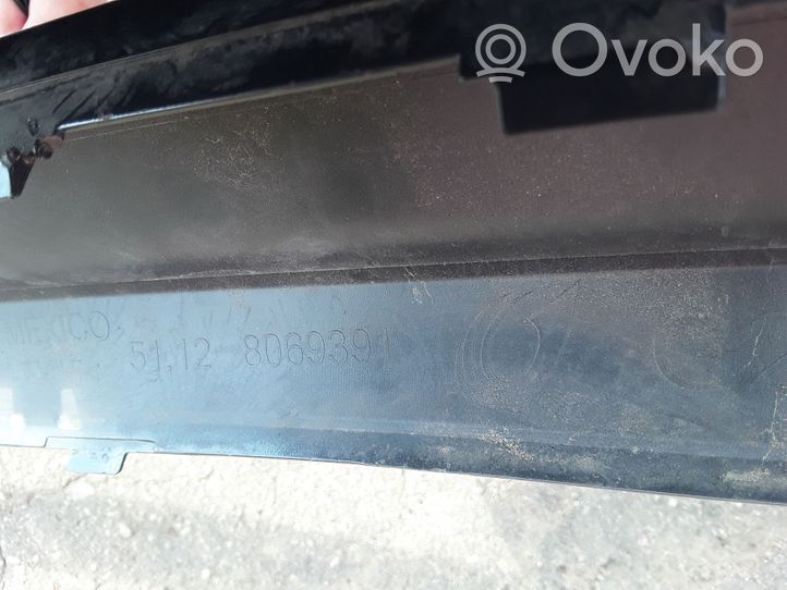 BMW 3 G20 G21 Moulure inférieure de pare-chocs arrière 8069391