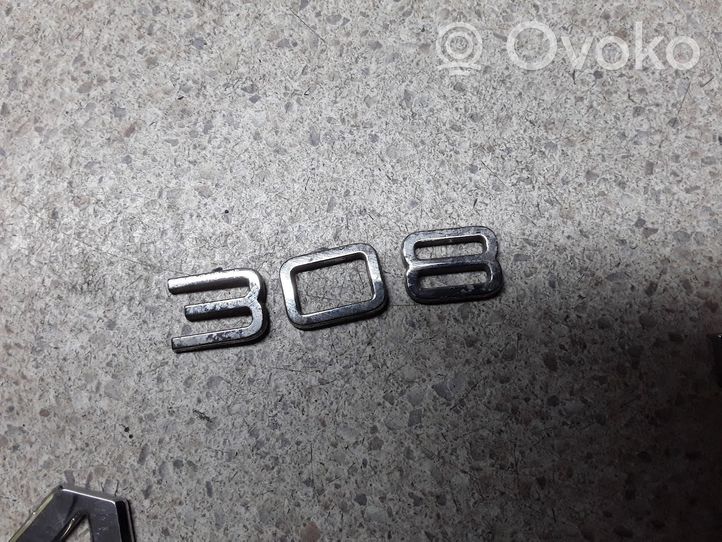 Peugeot 308 Logo, emblème de fabricant 9837100880