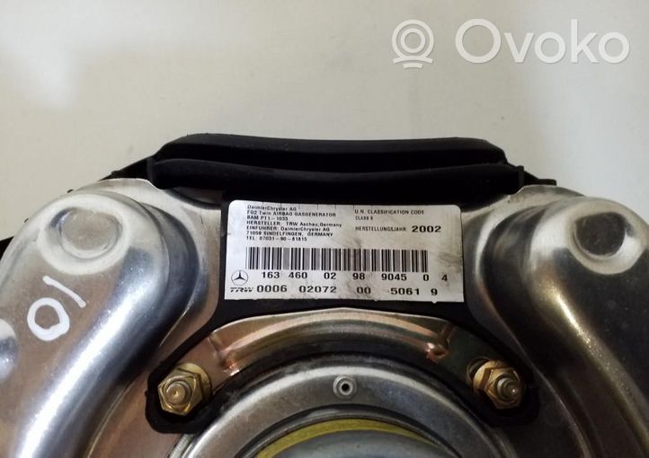 Mercedes-Benz ML W163 Airbag dello sterzo 1634600298