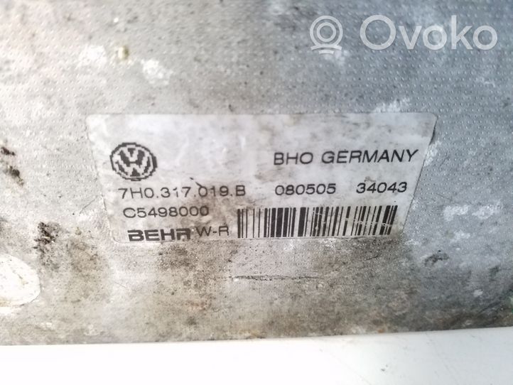 Volkswagen Transporter - Caravelle T5 Refroidisseur d'huile moteur 7H0317020