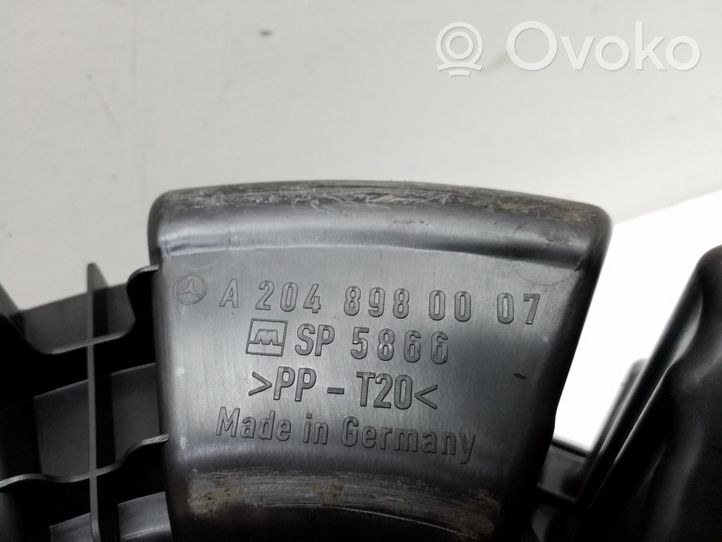 Mercedes-Benz C W204 Cassetta degli attrezzi A2048980007