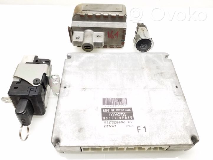 Toyota Corolla Verso AR10 Kit calculateur ECU et verrouillage 896610F010