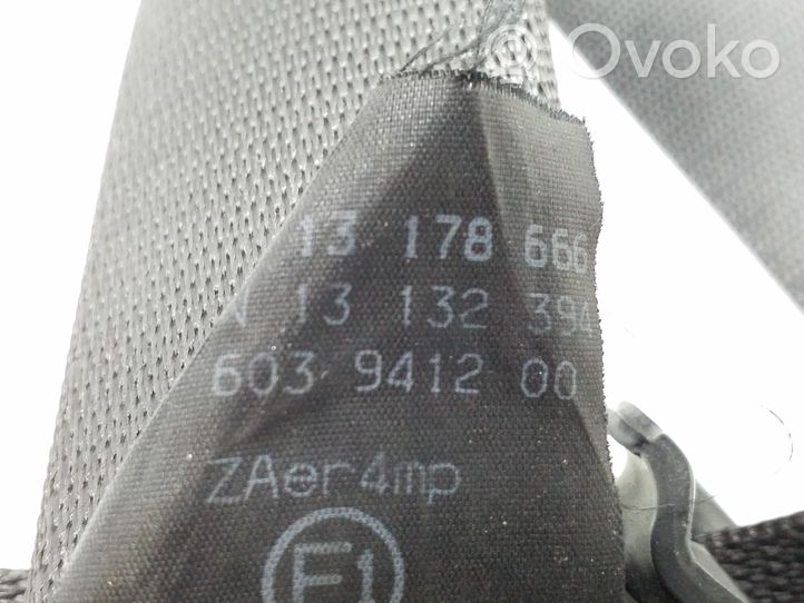 Opel Zafira B Ceinture de sécurité avant 13178666