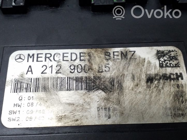 Mercedes-Benz E W212 Modulo fusibile A2129008507