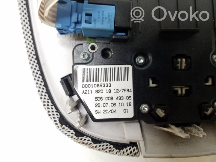 Mercedes-Benz E W211 Sunroof switch A2118201812