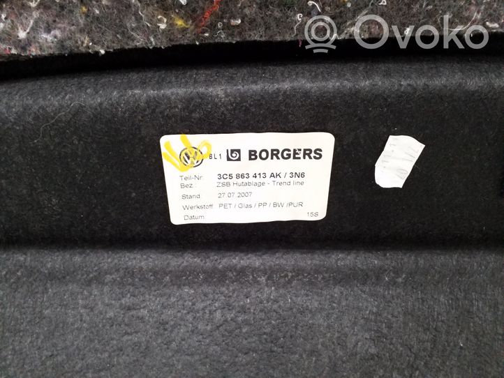 Volkswagen PASSAT B7 Parcel shelf 3C5863413