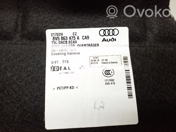 Audi A3 S3 8V Muu vararenkaan verhoilun elementti 8V5863475