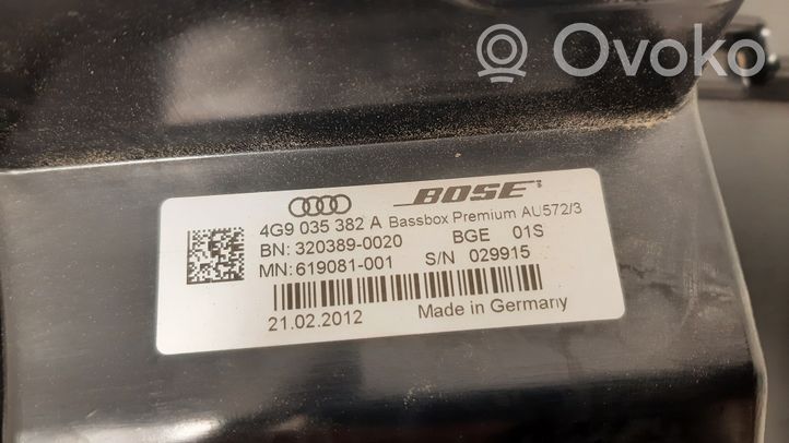 Audi A6 S6 C7 4G Subwoofer-bassokaiutin 4G9035382A