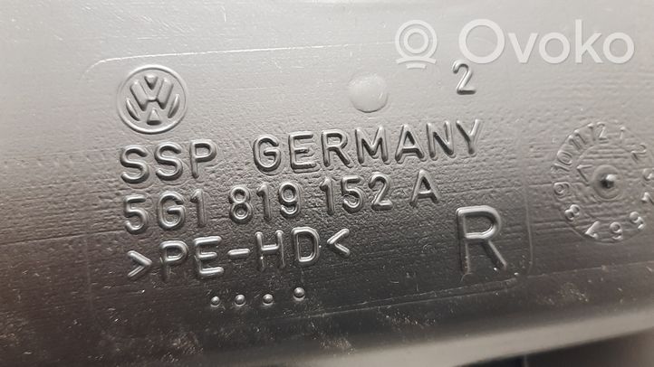 Volkswagen Golf VII Комплект воздушного узла салона 5Q1820005AA