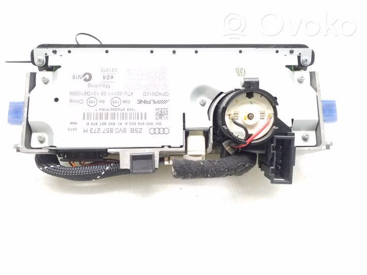 Audi A3 S3 A3 Sportback 8P Screen/display/small screen 8V0857273H