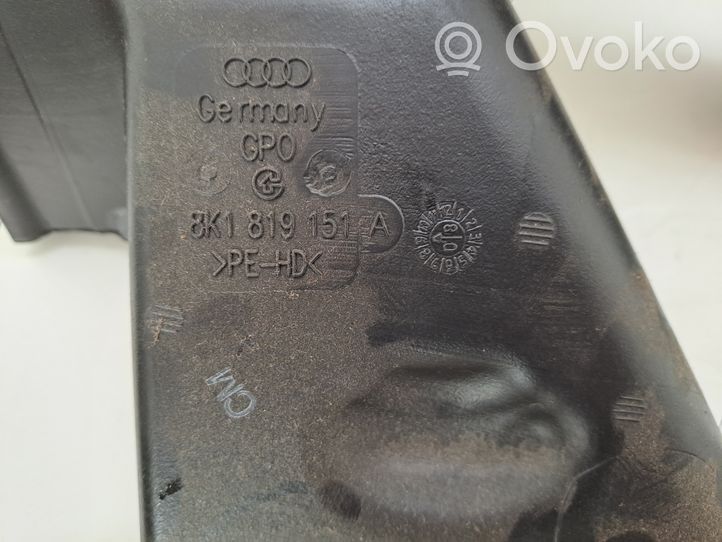 Audi A4 S4 B8 8K Sisälämmityksen ilmastoinnin korin kokoonpano 8T1819389