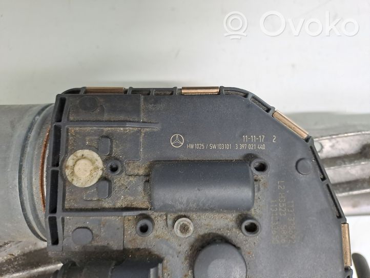 Mercedes-Benz E W212 Tiranti e motorino del tergicristallo anteriore 1397220666