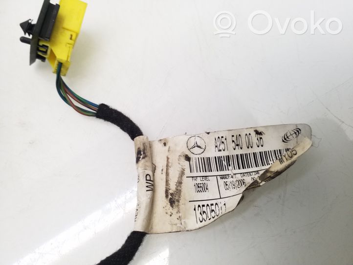 Mercedes-Benz R W251 Airbag del passeggero A2518600805