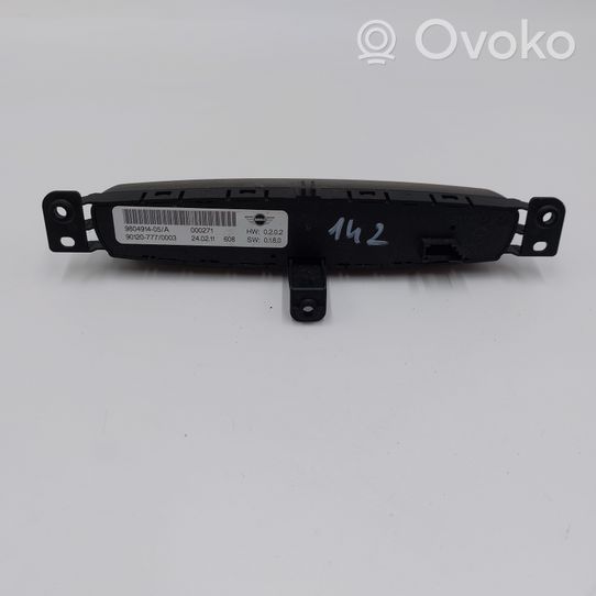 Mini Cooper Countryman R60 Set di interruttori 9804920