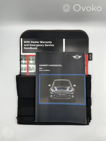 Mini One - Cooper Clubman R55 Carnet d'entretien d'une voiture MCK0005