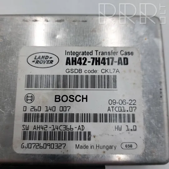 Land Rover Discovery 4 - LR4 Muut ohjainlaitteet/moduulit AH427H417AD