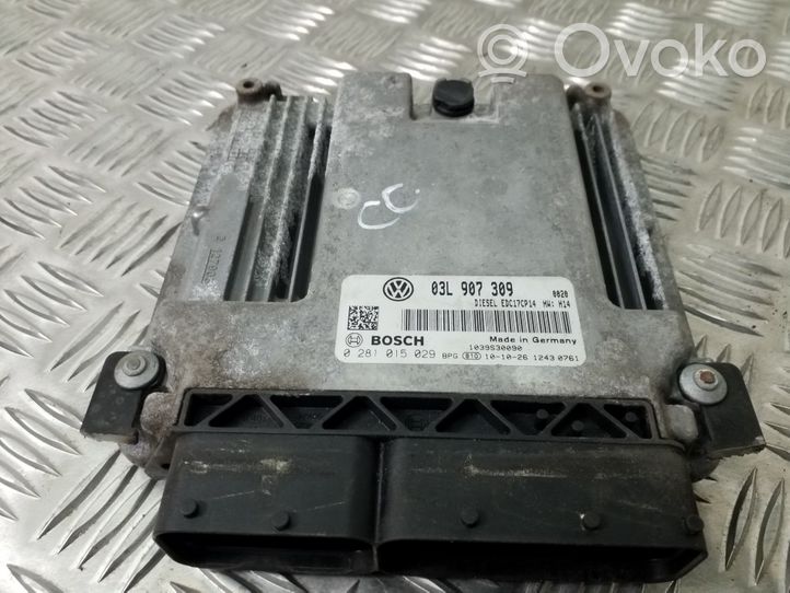 Volkswagen PASSAT CC Calculateur moteur ECU 03L907309