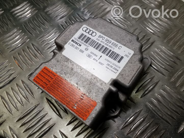 Audi A3 S3 A3 Sportback 8P Centralina/modulo airbag 8P0959655C