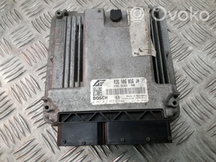 Seat Alhambra (Mk1) Unité de commande, module ECU de moteur 03G906016JN