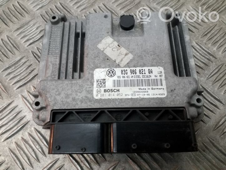 Volkswagen Golf V Komputer / Sterownik ECU silnika 03G906021QA